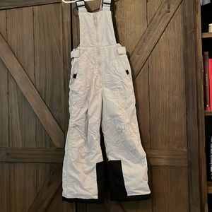 Columbia Bib Unisex 6/6x Youth light gray